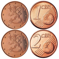 Suomi 1,2 Cent UNC 2007