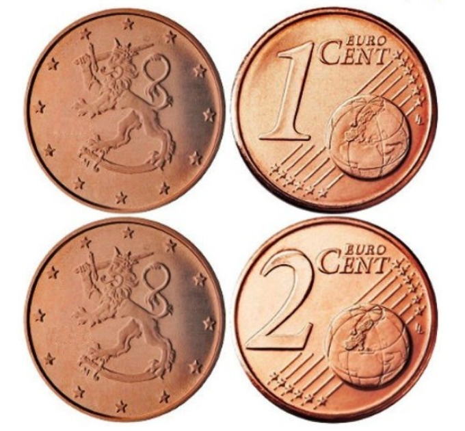 Suomi 1,2 Cent UNC 2011
