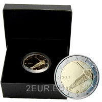 Suomi 2 euroa proof 2011 - 200 Years National Bank  
