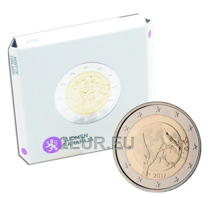 Suomi 2 euroa proof 2017 - Suomen luonto 
