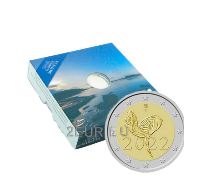 Suomi 2 euroa proof 2022 - Suomen Kansallisbaletti 100 vuotta  