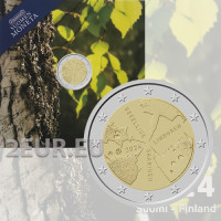 Suomi 2 euroa Proof 2024 - Suomalainen arkkitehtuuri