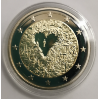 Suomi 2 euroa proof 2008 - 60 vuotta ihmisoikeuksien julistamista  