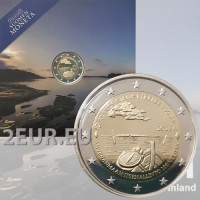 Suomi 2 euroa proof 2021 - 100 vuotta itsehallintoa Ahvenanmaalla  
