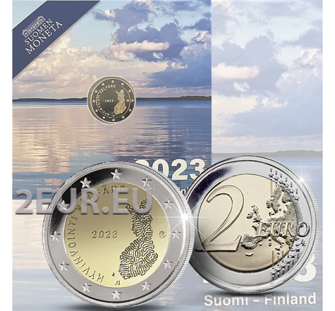 Suomi 2 euroa proof 2023 - Sosiaali- ja terveyspalvelut
