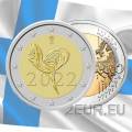 Suomi 2 euroa UNC 2022 - Finnisches Nationalballett 100 Jahre