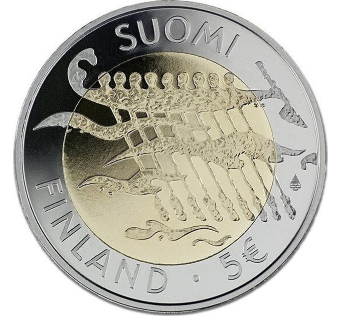 Suomi 5 euroa UNC 2007 - 90 vuotta itsenäisyyttä