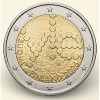 Suomi 2 euroa UNC 2026 - 100 vuotta Yleä Yleisradioyhtiö