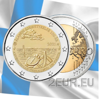 Suomi 2 euroa UNC 2021-2 - Ahvenanmaan itsehallinto 100 vuotta