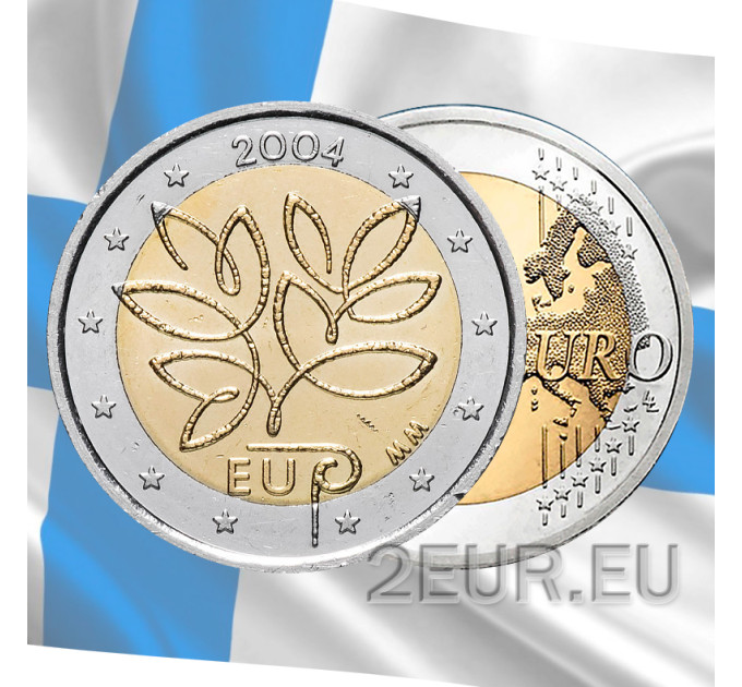 Suomi 2 euroa UNC 2004 - Euroopan unionin laajentuminen