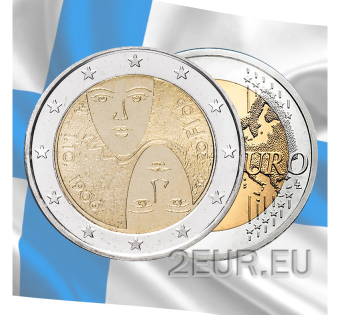 Suomi 2 euroa UNC 2006 - 100 vuotta naisten äänioikeus