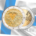 Suomi 2 euroa UNC 2008 - 60 vuotta ihmisoikeuksien julistamista