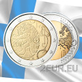 Suomi 2 euroa UNC 2010 - 150 vuoden Suomen valuutta - Markka