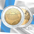 Suomi 2 euroa UNC 2015 - 150 vuotta taiteilija Akseli Gallen-Kallelan syntymästä