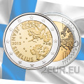 Suomi 2 euroa UNC 2015 - 150 vuotta säveltäjä Jean Sibeliuksen syntymästä