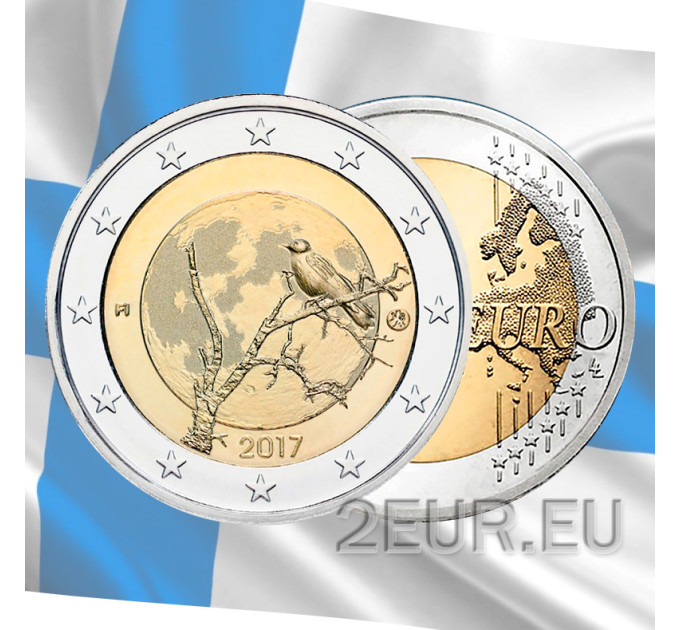 Suomi 2 euroa UNC 2017 - Suomen luonto