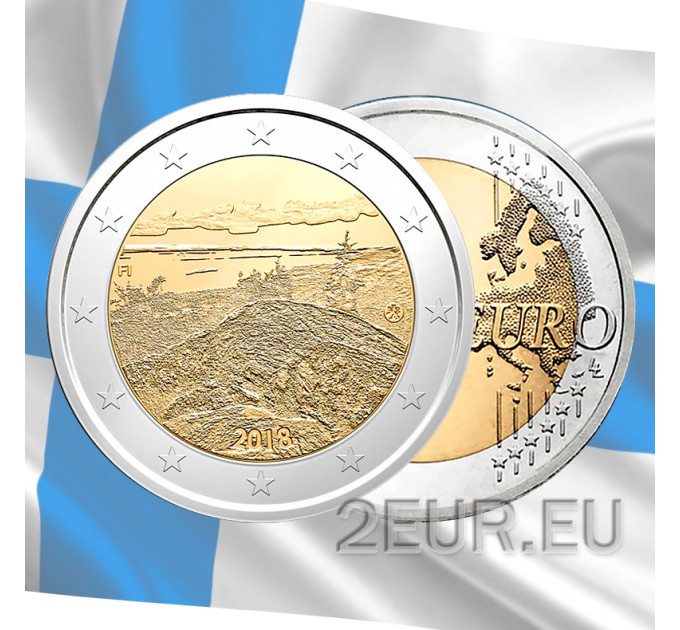 Suomi 2 euroa UNC 2018 - Kolin kansallispuisto