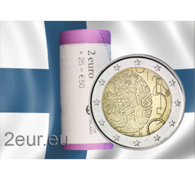 Suomi 2 EURORULLA 2010 - 150 vuotta Suomen valuutta - Markka