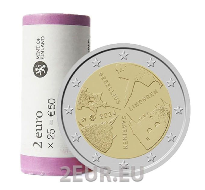 Suomi 2 EURO RULLA 2024 - Vaalit ja demokratia