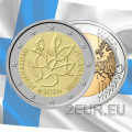 Suomi 2 euroa UNC 2021 - Journalismi