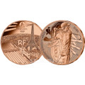Ranska 1/4 euro UNC 2023 - Pariisin 2024 olympialaiset - Golf