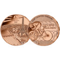 Ranska 1/4 euro UNC 2022 - Pariisin 2024 olympialaiset - Urheilu Pyöräily