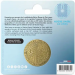 Ranska 1/4 euro UNC 2025 - Unesco - NOTRE-DAMEN KATEDRALI PARIISIS