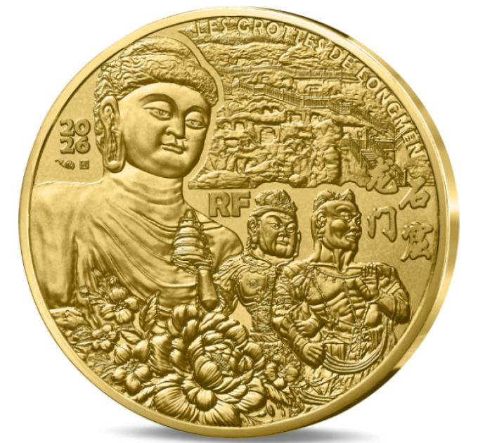 Ranska 1/4 euro UNC 2026 - LONGMENIN LUOLAT