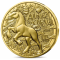 Ranska 1/4 euro UNC 2026 - Kiinalainen kalenteri - Hevosen vuosi