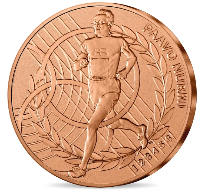 Ranska 1/4 euro UNC 2024 - Pariisin 2024 olympialaiset - urheilullinen käsipallo