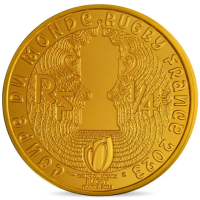 Ranska 1/4 euro UNC 2023 - Rugbyn MM-kisat Ranska 2023