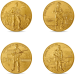 Ranska 1/4 euro UNC 2024 - D-DAY:n 80. vuosipäivä – Junon ranta