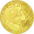 Ranska 50 euron Kultainen kolikko Proof 2018 - Suuri sota - rauha
