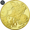 Ranska 50 euron Kultainen kolikko Proof 2019 - Kylväjä - Itäfrangi