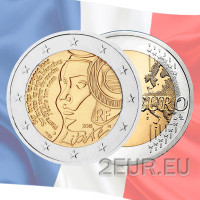 Ranska 2 euroa UNC 2015 - 225 vuotta Liiton festivaalista 1790