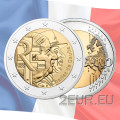 Ranska 2 euroa UNC 2020 - Charles de Gaulle