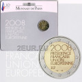 Ranska 2 euroa BU 2008 - EU-puheenjohtajuus