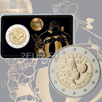 Ranska 2 euroa BU 2019 - 60 vuotta Asterixia - Asterix ja Obelix