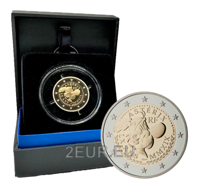 Ranska 2 euroa Proof 2019 - 60 vuotta Asterixia