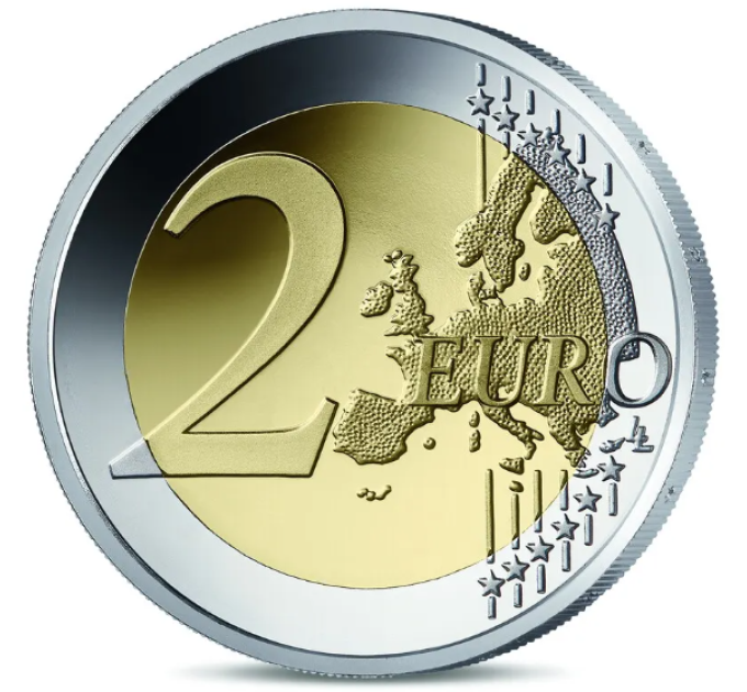Ranska 2 euroa Proof 2026 - Pikku prinssi 80 vuotta 