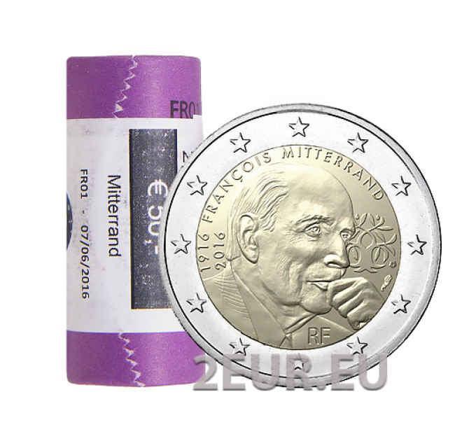 Ranska 2 EURORULLA 2016 - 100 vuotta François Mitterrandin syntymästä