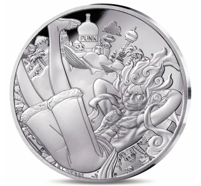 Ranska 10 euron hopeakolikko Proof 2025 - One Piece