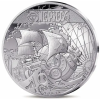 Ranska 10 euron hopeakolikko Proof 2025 - One Piece