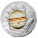 Ranska 10 euroa hopeakolikko 2025 - Avaruusseikkailu Thomas Pesquet'n kanssa - Saturnus, Jupiter, Mars, Kuu