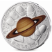 Ranska 10 euroa hopeakolikko 2025 - Avaruusseikkailu Thomas Pesquet'n kanssa - Saturnus, Jupiter, Mars, Kuu