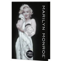 Ranska 10 euroa hopeakolikko 2026 - Marilyn Monroe