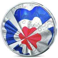 Ranska 10 euroa hopeakolikko 2026 - Moulin Rouge