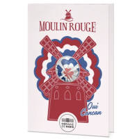 Ranska 10 euroa hopeakolikko 2026 - Moulin Rouge