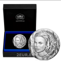 Ranska 10 euron hopeakolikko Proof 2022 - Maailman naiset - Grace Kelly