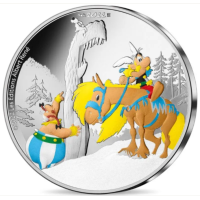 Ranska 10 euron hopeakolikko Proof 2022 - Asterix ja Griffin